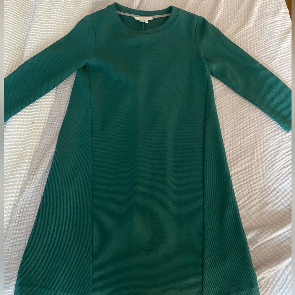 Boden Ponte Dress - Emerald Green - Work Dress